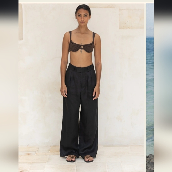 Minggu the Label Cairo Pants in Black - Picture 1 of 6